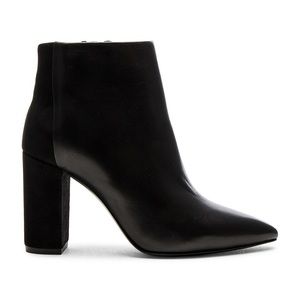 IRO black suede + leather Shenna boots